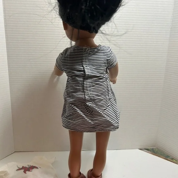Journey Girls Doll 18" Brown Hair & Eyes Dress Top Pants Skirt Shoes 2 Jackets - Picture 11 of 16